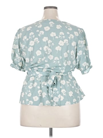 Adore Me Short Sleeve Blouse (view 2)