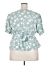 Adore Me Teal Short Sleeve Blouse Size 2X - photo 2