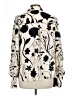 Unbranded 100% Polyester Ivory Long Sleeve Blouse Size L - photo 2