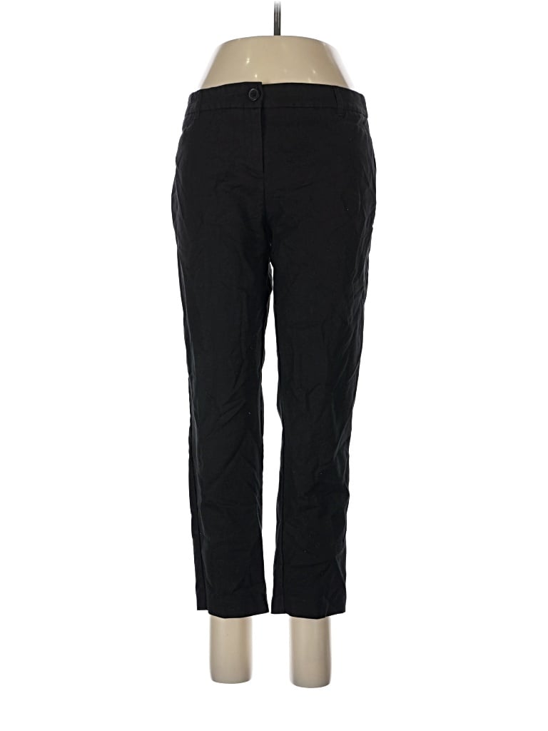 Pre-owned Van Heusen Dress Pants In Black