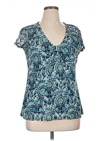 Axcess Short Sleeve Blouse (view 1)