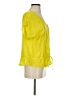 Maison Scotch Yellow Short Sleeve Blouse Size Sm (1) - photo 4