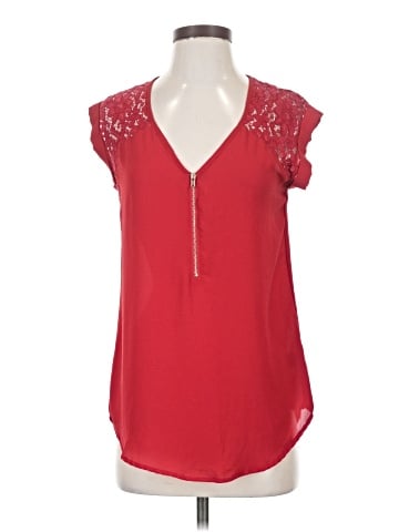 Tempted Short Sleeve Blouse (view 1)