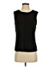 Quacker Factory Black Sleeveless T-Shirt Size S - photo 1