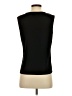Quacker Factory Black Sleeveless T-Shirt Size S - photo 2