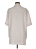 Assorted Brands 100% Polyester Silver Short Sleeve Blouse Size M - photo 2