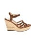 Ugg 100% Leather Tan Wedges Size 9 - photo 1