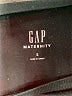 Gap - Maternity Solid Black Casual Dress Size Sm Maternity - photo 6
