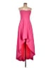 Likely Solid Pink Cocktail Dress Size 10 - photo 1
