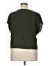 Torrid Green Short Sleeve Blouse Size 1X Plus (1) - photo 2