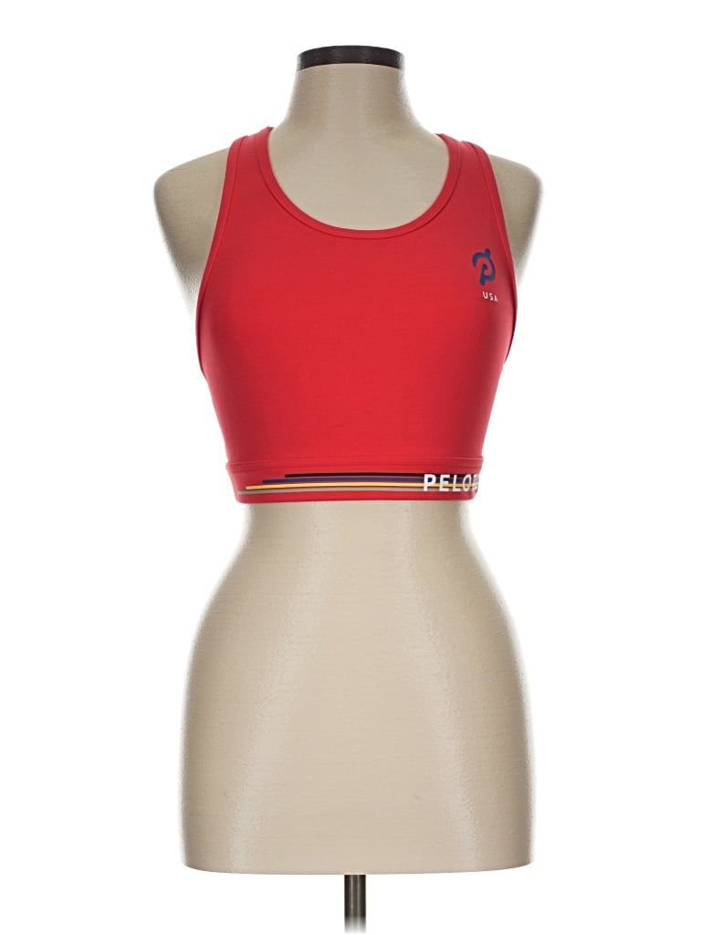 Pre-owned Peloton Sports Bra In Red