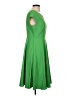 Shein Solid Green Casual Dress Size L - photo 4