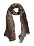 Assorted Brands 100% Polyester Animal Print Brown Scarf One size - photo 1