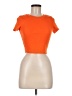 Shein Orange Short Sleeve T-Shirt Size 6 - photo 1
