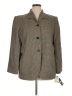 Rena Rowan Houndstooth Gray Wool Coat Size 16W - photo 1