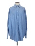 Helsa Blue Long Sleeve Button-Down Shirt Size S - photo 1