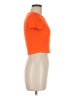 Shein Orange Short Sleeve T-Shirt Size 6 - photo 4