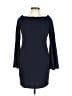 BCBGeneration Solid Blue Cocktail Dress Size L - photo 1