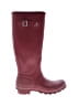 Hunter Burgundy Rain Boots Size 7 - photo 1