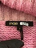 Maje Color Block Pink Turtleneck Sweater Size Sm (1) - photo 7