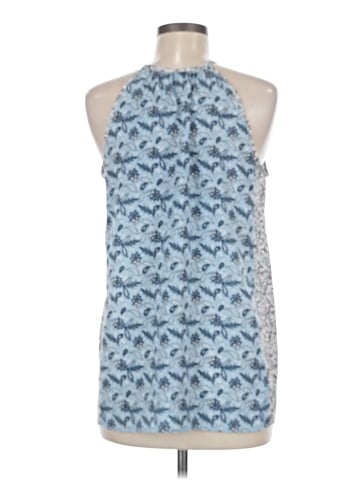 fleur bleue Sleeveless Blouse (view 2)