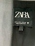 Zara Metallic Silver Jacket Size L - photo 6