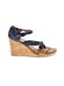 TOMS Blue Wedges Size 10 (wide) - photo 1