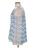 fleur bleue 100% Polyester Blue Sleeveless Blouse Size M - photo 5