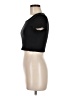 Shein Black Short Sleeve Top Size 6 - photo 5