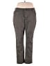 Lee Solid Gray Casual Pants Size 18 - photo 1