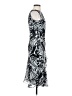 DKNY 100% Polyester Graphic Black Cocktail Dress Size 2 - photo 4