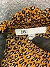 DR2 Animal Print Brown Short Sleeve Blouse Size 2X - photo 7
