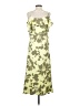 DKNY 100% Polyester Tropical Green Casual Dress Size 2 - photo 2
