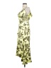 DKNY 100% Polyester Tropical Green Casual Dress Size 2 - photo 5
