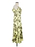 DKNY 100% Polyester Tropical Green Casual Dress Size 2 - photo 4