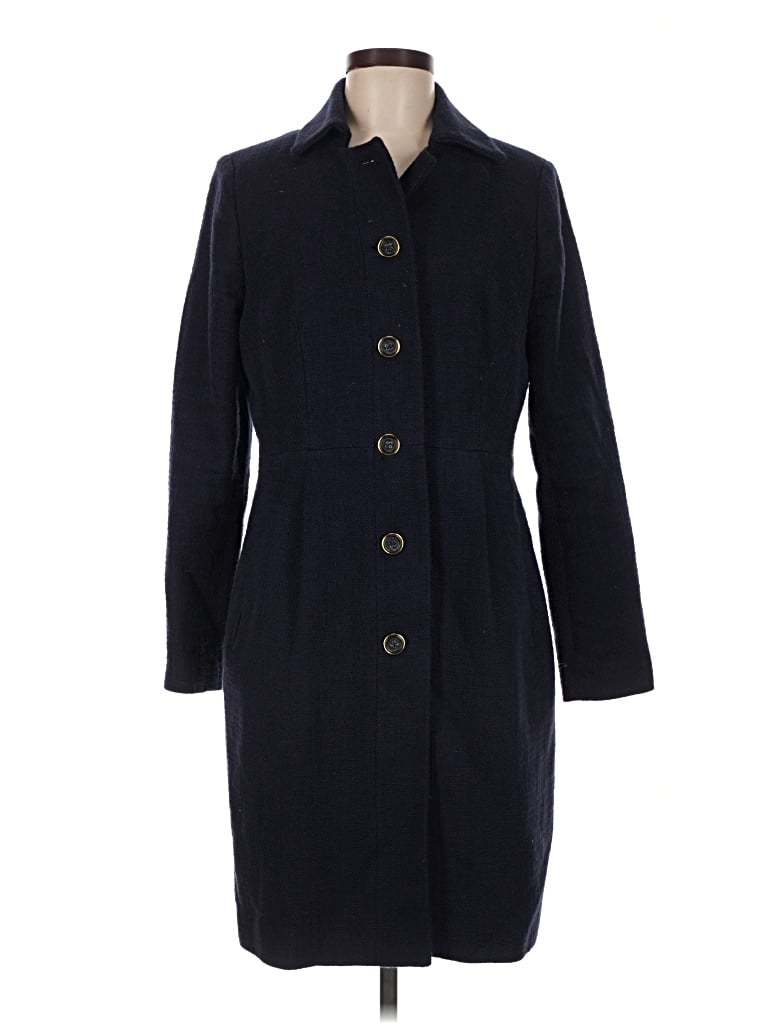 Pre-owned Banana Republic Coat In Blue