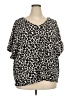 Discreet Black 3/4 Sleeve Blouse Size 3X - photo 1