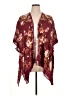 Nine West 100% Rayon Burgundy Kimono Size 0X (estimated) - photo 1