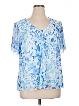 Isaac Mizrahi Live! Short Sleeve Blouse