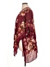 Nine West 100% Rayon Burgundy Kimono Size 0X (estimated) - photo 5