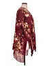 Nine West 100% Rayon Burgundy Kimono Size 0X (estimated) - photo 4