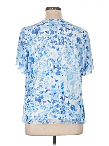 Isaac Mizrahi LIVE! Short Sleeve Blouse (view 2)