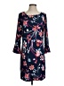 Laundry by Shelli Segal Floral Blue Casual Dress Size S - photo 1