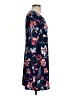 Laundry by Shelli Segal Floral Blue Casual Dress Size S - photo 4