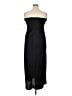 J.Crew Collection 100% Polyester Solid Black Cocktail Dress Size 16 - photo 2