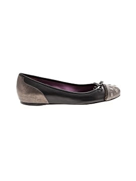 Coach Heart Poppy Flats