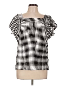 Allegra K Short Sleeve Blouse (view 1)