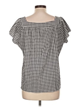 Allegra K Short Sleeve Blouse (view 2)
