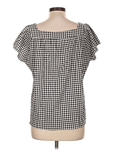 Allegra K Short Sleeve Blouse (view 2)