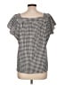 Allegra K Black Short Sleeve Blouse Size L - photo 2